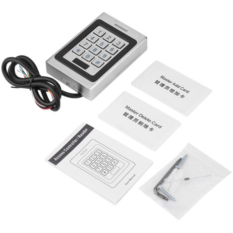 Système de contrôle d'accès par carte RFID Ip68, ensemble de systèmes, matériau de placage en alliage de Zinc pour maison/bureau, entrepôt, Garage