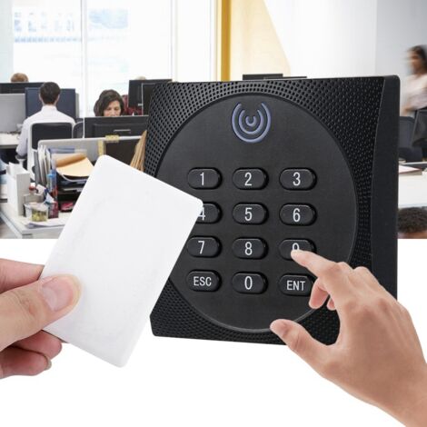Système de Contrôle d'Accès RFID 125KHz avec Clavier et Lecteur de Cartes Étanche WG26
