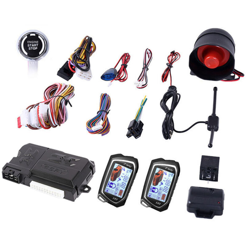 Système de démarrage à distance de voiture PKE Entrée sans clé BT Kit de verrouillage centralisé de démarrage à distance du moteur Alarme de