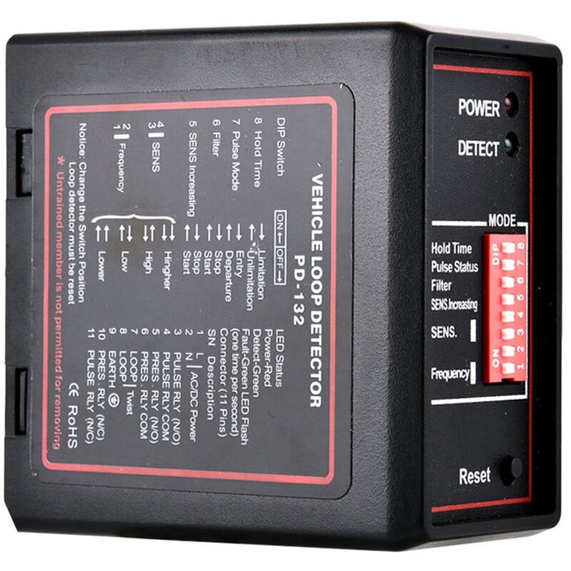 Treetalk - Système de détection de boucle de véhicule d'ouverture de barrière automatique intelligente