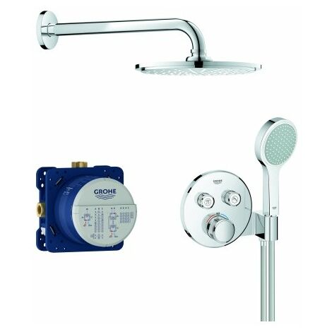 Set de douche encastré SmartControl Cascade et pluie - Banyo