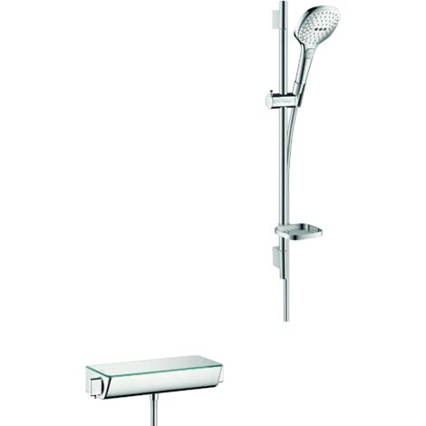 Système de douche Raindance Select en surface 120 avec Ecostat