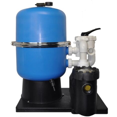 Système de filtration à sable Hawaii diam. 400 mm avec pompe jusqu'à un volume de piscine de 50 m³