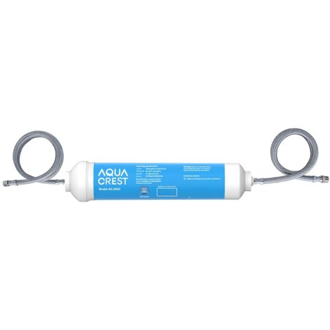 Système de filtration d'eau en ligne sous - marine Aquacrest 5KDC, Filtre d'eau sous - évier à connexion directe, Capacité ultra - élevée de 12 mois (1)