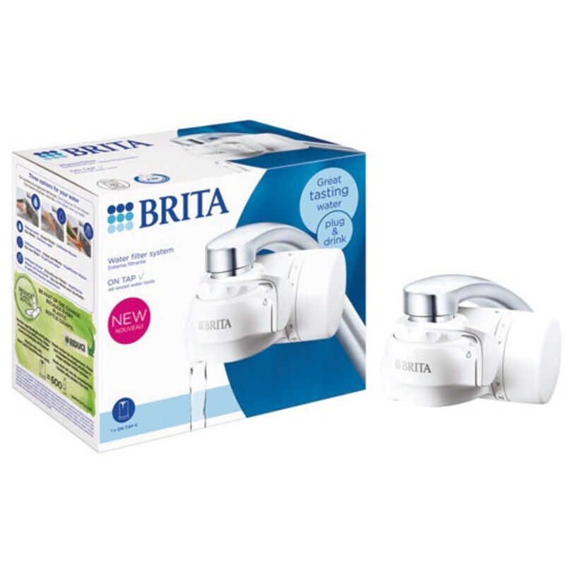 Brita - Filtre sur robinet blanc 1052066