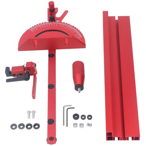 Système de jauge d'onglet pour scie de Table, accessoires de Machine à graver précis avec butée de limite