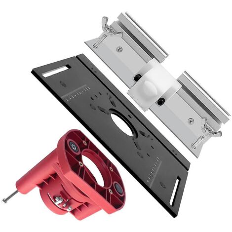 Système de levage de table de défonceuse de précision - Jeu d'inserts pour plaque de défonceuse - Pour un réglage rapide, précis, fiable et répétable