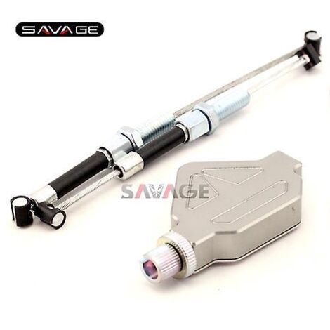 Système de levier d'embrayage Easy Pull pour Kawasaki Z1000sx Ninja 1000 Z1000 10-20, Z800 Klr 650 - Accessoires moto - Système de câble de traction - Gris
