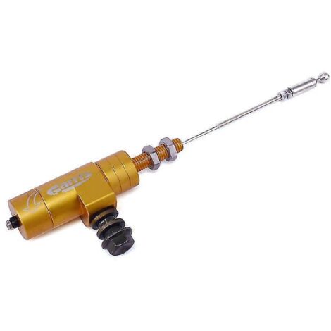 Système de maître-cylindre d'embrayage hydraulique universel M10 pour moto avec flexible de frein de 1200 mm et tuyau d'huile pour pit bike/dirt bike - or