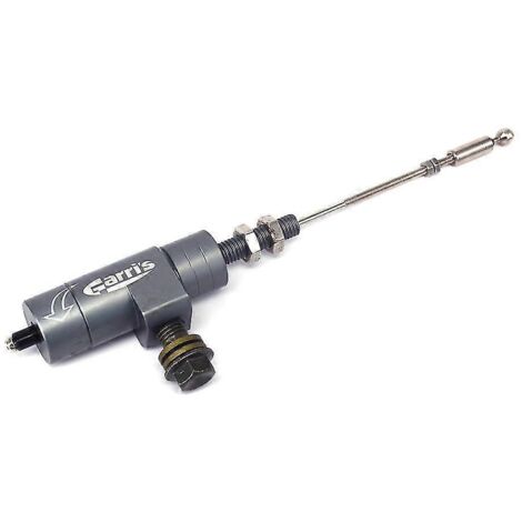 Système de maître-cylindre d'embrayage hydraulique universel M10 pour moto avec flexible de frein de 1200 mm et tuyau d'huile pour pit bike/dirt bike - titane