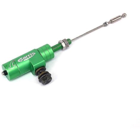 Système de maître-cylindre d'embrayage hydraulique universel M10 pour moto avec flexible de frein de 1200 mm et tuyau d'huile pour pit bike/dirt bike - vert