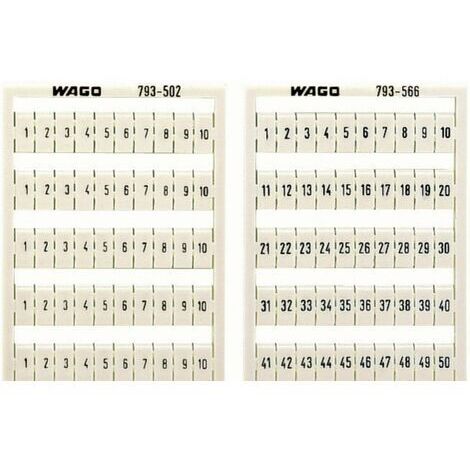 Système de marquage multiple WMB WAGO 793-3503 1 pc(s) D24309