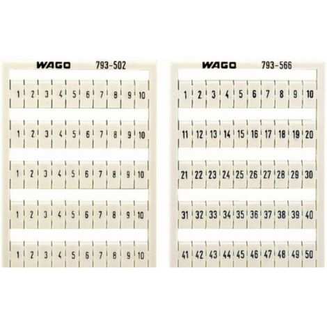 Système de marquage multiple WMB WAGO 793-4506 1 pc(s)