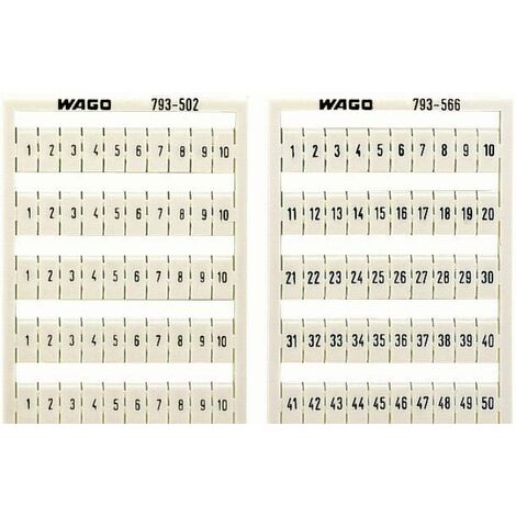 Système de marquage multiple WMB WAGO 793-4570 1 pc(s) D29210
