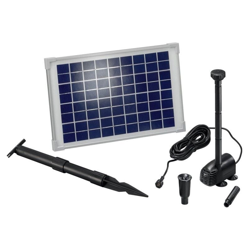 Esotec - Kit pompe solaire bassin WaterSplash 610L-10W
