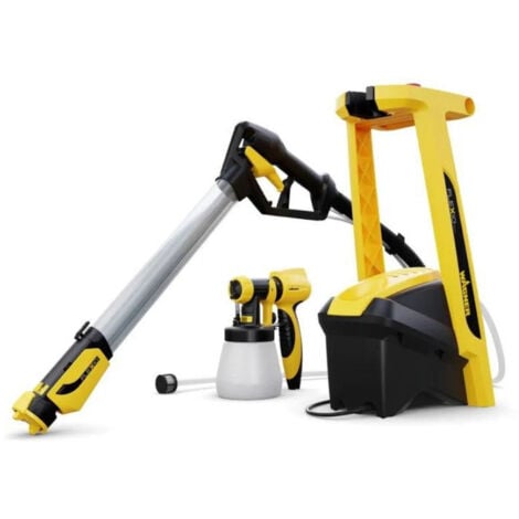WAGNER Pistolet a peinture basse pression universel Sprayer W950 - Succion directe dans le pot - Tous types de peintures