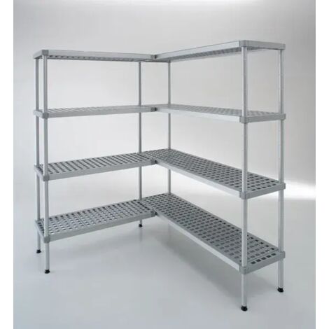 Système de Rayonnage à Etagères pour Chambre Froide Professionnelle 3000 x 1800 mm - Tefcold
