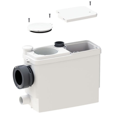Système de relevage des eaux usées z. Connecticut sur WC.WT.douche.Bidet suspendu - SFA-SANIPACK PRO UP.