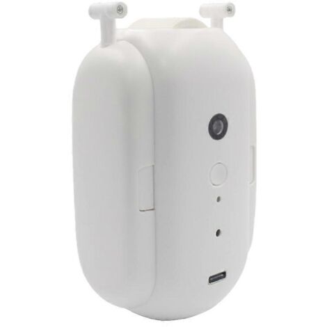Système de rideaux électriques télécommandé WiFi avec moteur de rideau et commande vocale - 1 jeu de 1 - Fente intérieure