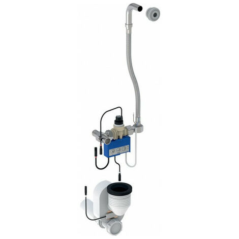 Sanela Urinoirs à capteur - Urinoir GOLEM avec chasse d'eau à radar et  source intégrée de 230 V, blanc SLP 19RZ