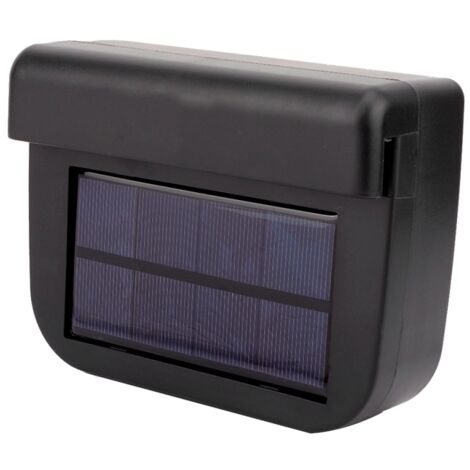 Système de ventilation et de refroidissement pour voiture à énergie solaire avec chauffage et ventilateur d'extraction