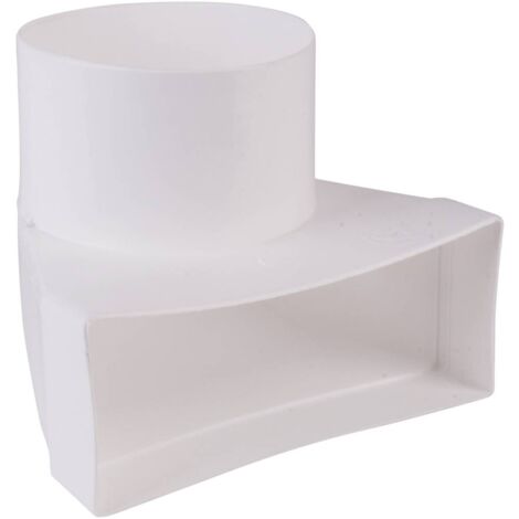 Système de ventilation pour conduites plates 150mm N15840 – Pièce de dérivation – Installation facile – Améliore l'efficacité du flux d'air – Wallair - S89375