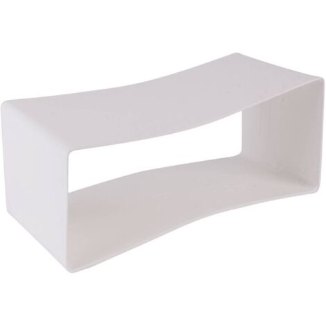 Système de ventilation pour conduites plates 220mm N15825 – Raccord tuyau carré 220x90 – Installation discrète et efficace – Wallair - S89379