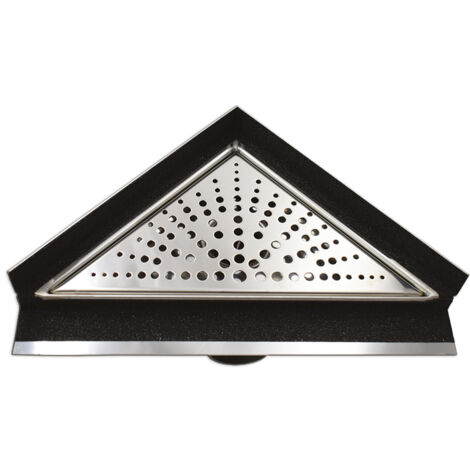 Système d'échappement en acier inoxydable style ram line - triangulaire - cercles