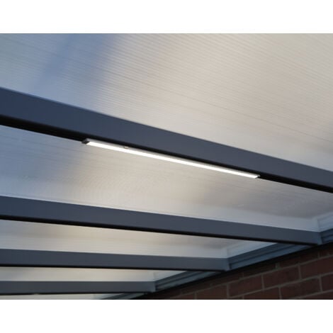 Système d'éclairage pour Serres, Couvre terasses, Verandas, Tonnelles et Carport