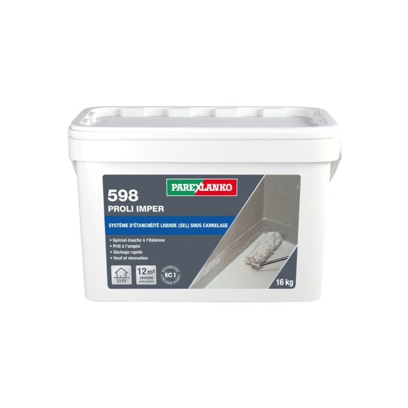 Système d'étanchéité liquide Parexlanko 598 Proli Imper- 16kg - L59816