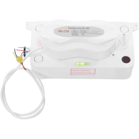 Système d'évacuation des condensats, pompe à condensats 360 L/h, réservoir d'eau 1800 ml, température ambiante 0-50 °C, pompe à condensats pour climatisation de moins de 20 kW