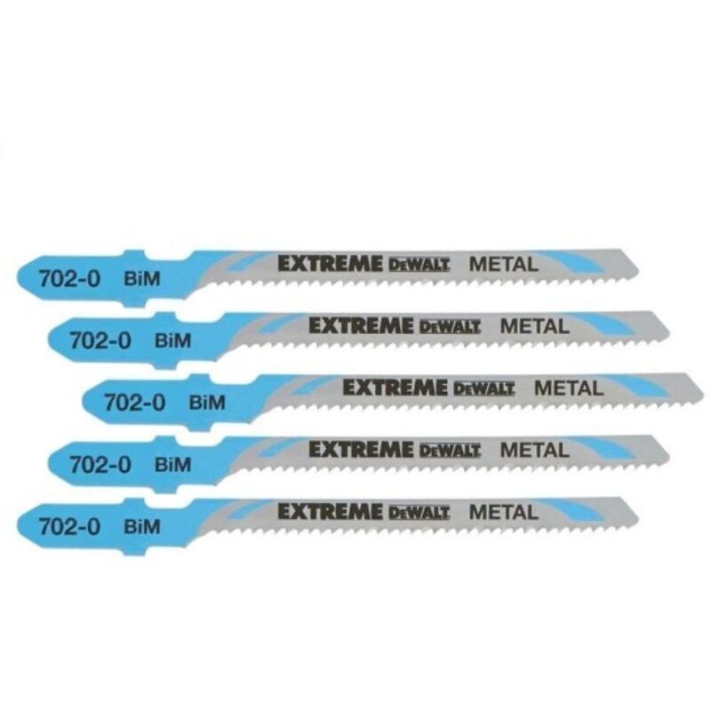 Lame pour métal grande longévité pour coupes courbes dans feuilles de métal de 1.5 4mm d'épaisseur DT2054 - vue 2