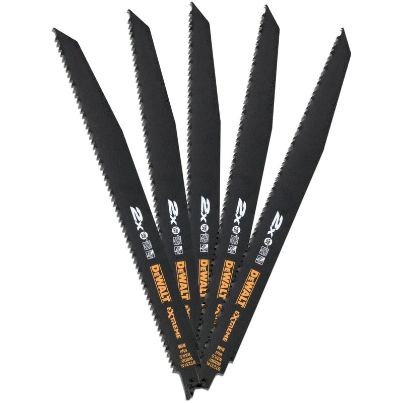 Lame de scie alternative, bimétal, Extreme 2X, Démolition, 305 mm, 6 - 42 mm Dewalt DT2314L-QZ