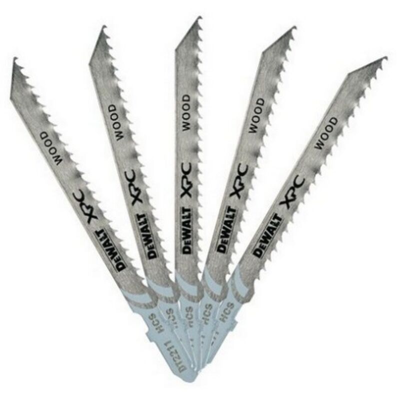 DT2211QZ lames de scie sauteuse pour bois bimétal xpc T111C (lot de 5) - Dewalt