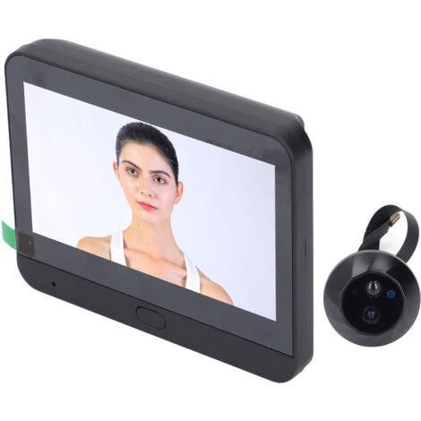 Système d'interphone vidéo sans fil 1080P, écran couleur 4.3 pouces, grand Angle 120 degrés, WiFi intelligent
