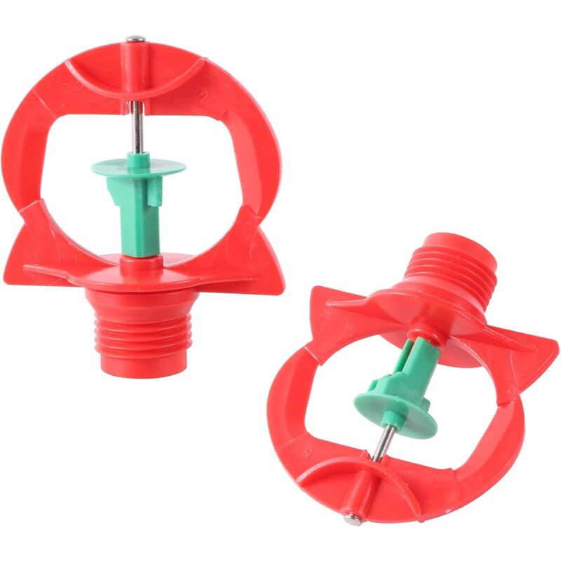 Système d'irrigation par Aspersion de pelouse de Jardin 1/2' Filetage mâle buse de réfraction rotative 360° arroseurs de pulvérisation Jardin verger