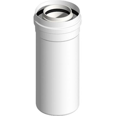 Systeme gaz d'echappement plastique Tube 2000 mm, Concentrique - DN 60/100
