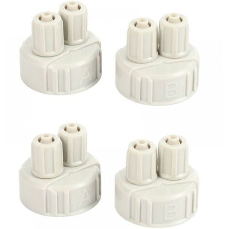 Système générateur de CO2 pour Aquarium, 4 pièces, bricolage, avec Tube, pièces d'outils, Capsules pour accessoires de plantation