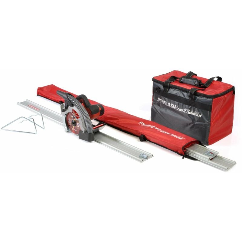 Systeme motorise pour la coupe a sec de carrelages Montolit moto flash line 2