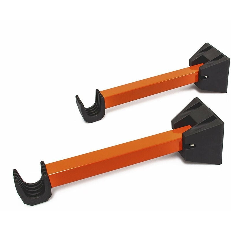 Helloshop26 - Système mural range vélo râtelier garage pratique