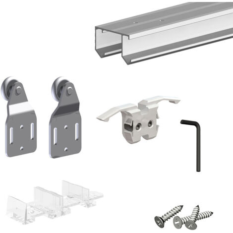 Kit chariot pour portes coulissantes de 30 kg