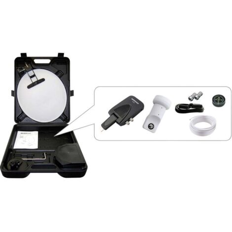 Système SAT de camping avec récepteur MegaSat 1500081 Nombre d'abonnés: 1