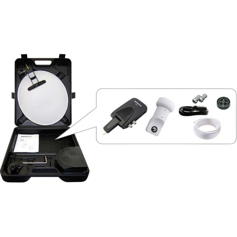 Système sat de camping avec récepteur Megasat 1500081 Nombre d'abonnés: 1