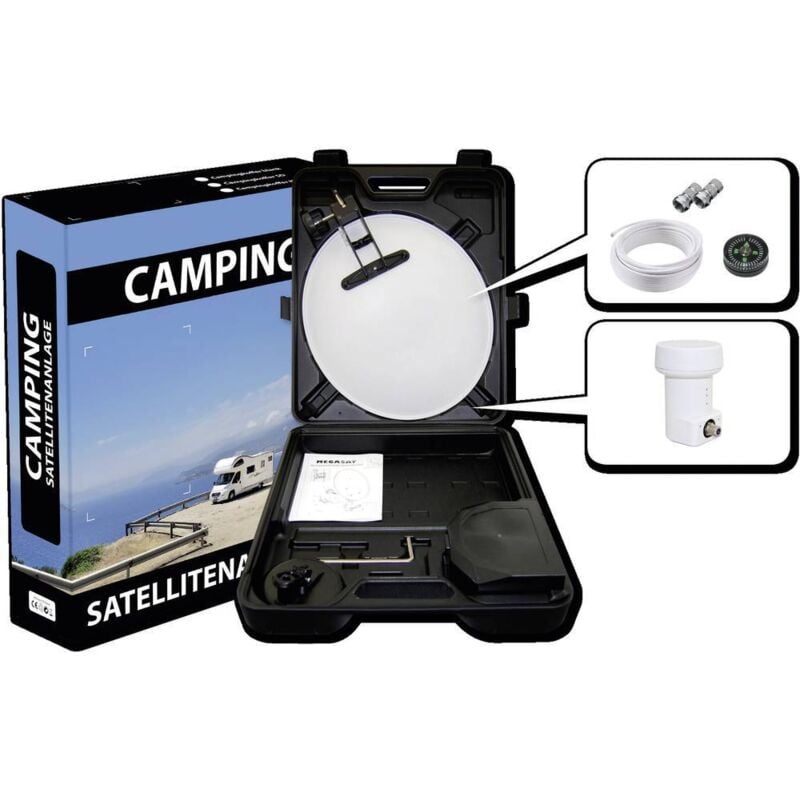 Système sat de camping sans récepteur Megasat 1500080 Nombre d'abonnés: 1
