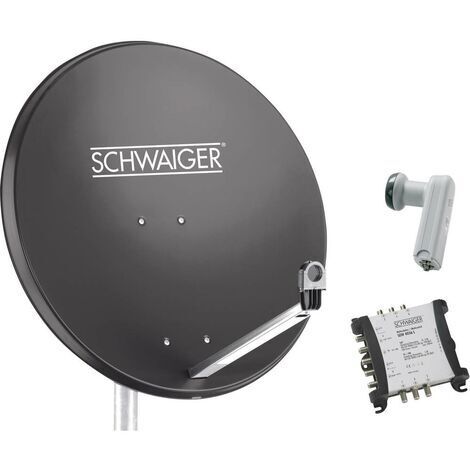 Système SAT sans récepteur Schwaiger SPI9961SET5 Nombre d'abonnés: 8