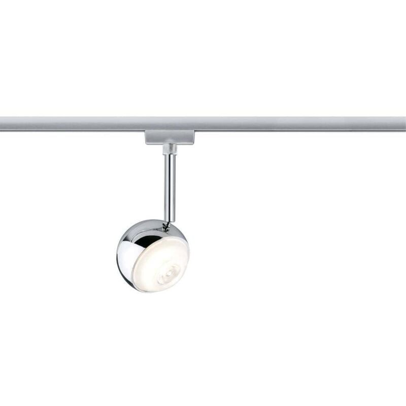 Luminaire sur rail haute tension Paulmann Capsule II URail LED intégrée 6 W LED chrome (mat), chrome