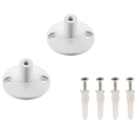 Systèmes câble tendu TENSEO support mural 3 cm intérieur pour câble tendu T.B.T blanc 2 pièces - SLV 186301