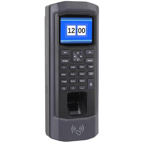 Systèmes intégrés de contrôle d'accès et de présence avec verrouillage biométrique d'empreintes digitales pour la sécurité du bureau - Générateur de rapports USB hors ligne