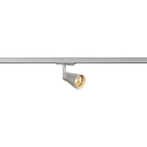 Systèmes rail 1 allumage 230V AVO TRACK gris 1x GU10 max. 50W adapt. 1 allumage inclus - SLV 144204
