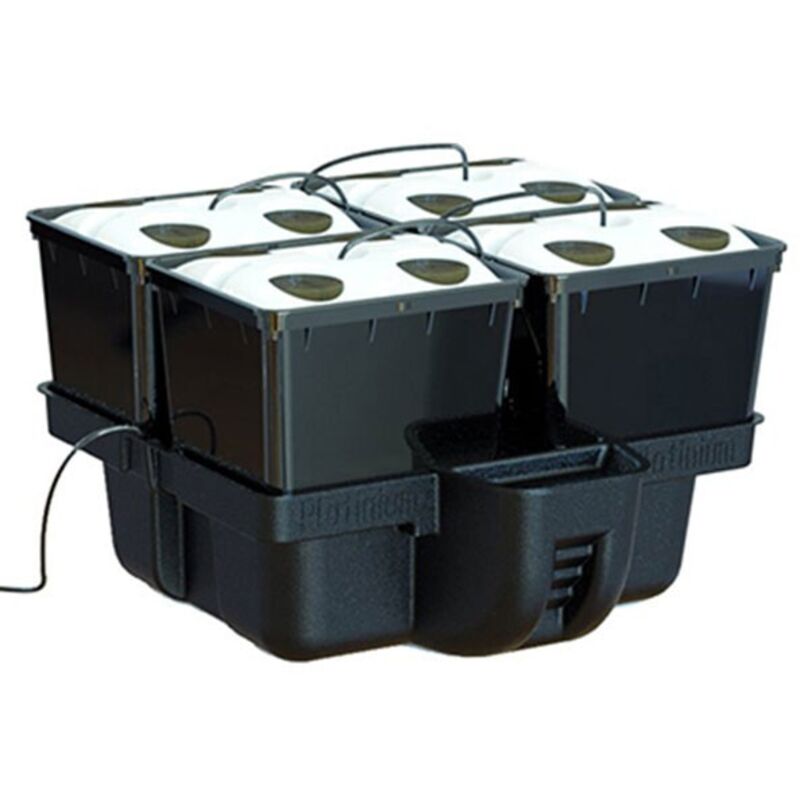 Platinium - AeroPro - 4 pots bato 16 plantes - 60 x 60 x 38.5 cm - Système aéroponique
